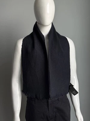 Bufanda de lana Gucci Lana azul vintage Foto 1 de 4