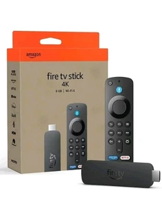 Amazon Fire TV Stick 4K Firestick Ultra HD WiFi 6 Alexa, Fernbedienung - NEU Versiegelt ✅ - Bild 1 von 4