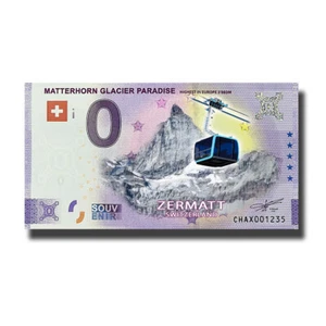 Billete de recuerdo de 0 euros Chateau & Jardins des Milandes Francia UEQL 2022-1 - Imagen 1 de 3