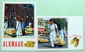 Postcards (2) - ALKMAAR, NORTH HOLLAND, NETHERLANDS (EX24-12) - Picture 1 of 4