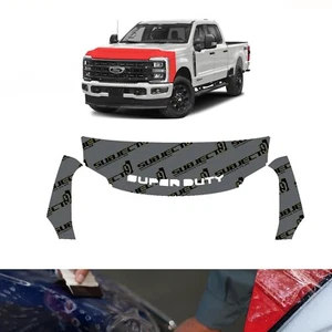 23-24 Super Duty F-250 350 Pre Cut Hood Fender Paint Protection Clear Film PPF - Picture 1 of 7