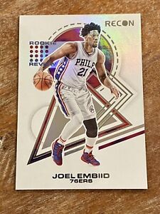 2021-22 Recon Basketball JOEL EMBIID Rookie Review RC #11 Philadelphia 76ers SSP