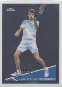 2021 Topps Chrome Juan Manuel Cerúndolo #77 Rookie RC