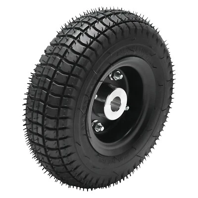9x3.50-4 Front Wheel Tire Rim 9 Inch Wheel for Scooter Trolley Power Chair Mower - Image 1 of 4