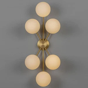 1950 's Orion 6 Wall Lamp Light Wall Sconce Mid Century Lamp Light Wall Fixture - Picture 1 of 5