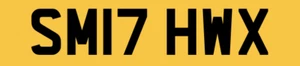SMITH PRIVATE NUMBER PLATE SM17 HWX CHERISHED REGISTRATION SMITHS SMITHY CAR REG - Picture 1 of 3