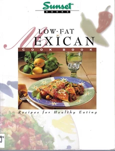 Low-Fat Mexican Cook Book: Recipes for Healthy Eating PB 1994 Ex Libris - Picture 1 of 1