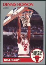 1990 NBA Hoops Dennis Hopson Card #404