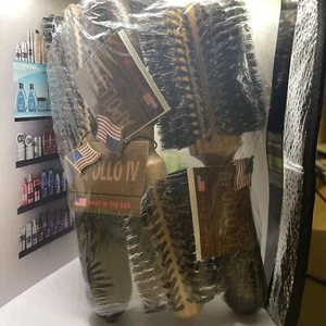 SA UNITED SALON ASSOCIATES APOLLO VI ROUND BRUSH SET OF 3 Small , Med. & LG - Picture 1 of 3