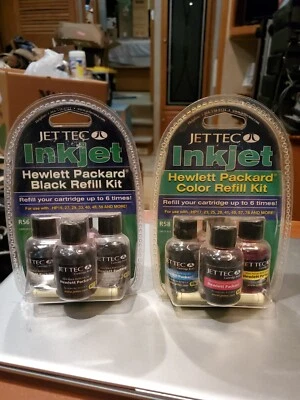 All Purpose Printer Ink, Inkjet Refill Kit Set (Black and Color) - Image 1 of 3