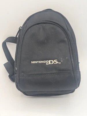Estuche de Transporte Mochila Nintendo 3DS DSi Lite Negro - Usado y Limpio Foto 1 de 4