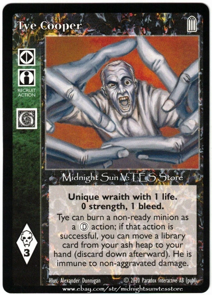 Tye Cooper V:TES VTES Vampire CCG - Image 1 of 1