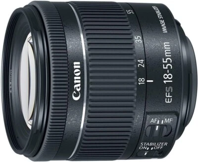 Canon EF-S 18-55 f/4-5.6 IS STM (Renewed) - Image 1 of 2