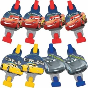 Disney Cars 3 Party Supplies Blowouts 8 Pack Loot Bag Favour Treat Boy Birthday - Picture 1 of 1