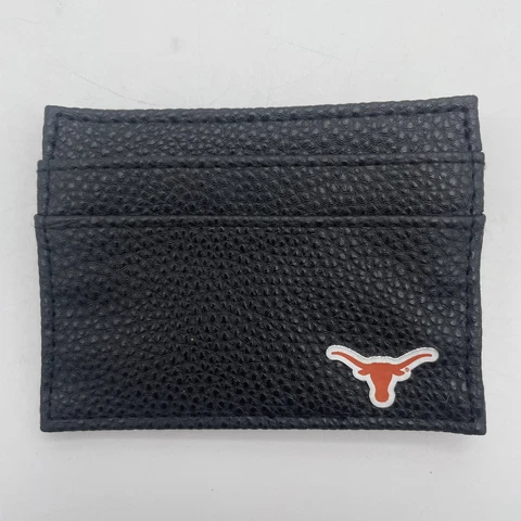 FOCO Texas Longhorns NCAA Card Holder Wallet in Black Cover