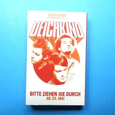 🎧 MC - DEICHKIND - Bitte Ziehen Sie Durch * Promo Tape Kassette * SHOWDOWN 2000 - Bild 1 von 4