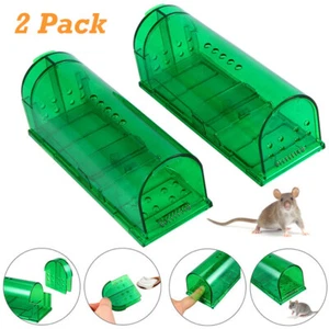 Humane Mouse Traps - 2 Pcs - Live Catch and Release green US Fast Ship - Picture 1 of 13