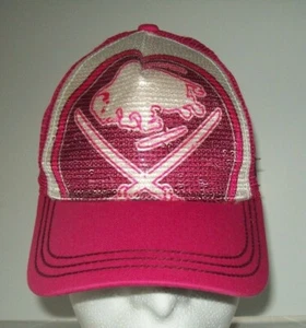 Girls Pink New Era Buffalo Sabres Baseball Cap - Adjustable Back - Picture 1 of 6