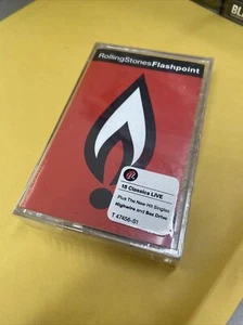 Rolling Stones Flashpoint 1991 Live Cassette Sealed - Picture 1 of 3