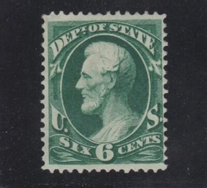US O60 6c State Department Official Mint F-VF OG H SCV $250 - Picture 1 of 2