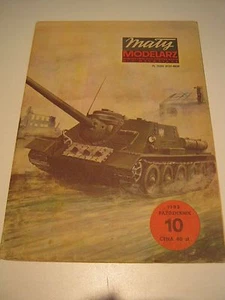 Vintage 1983 Maty Modelarz Paper Model Tank - Bild 1 von 3