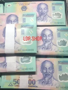 5 Million Viet Nam Dong = 500000 Dong Polymer 10pcs Gem UNC 2018-2021_LDP Shop. - Picture 1 of 7