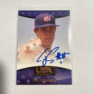 2008 USA Baseball National Team On-Card Signatures #78 Cody Satterwhite Auto