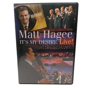 Its My Desire Live DVD Christian Gospel Matthew Hagee Ministries Ministry Matt - Picture 1 of 5