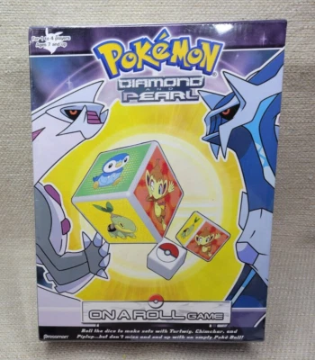 New Sealed 2007 Pokemon Diamond & Pearl On A Roll Game 24087 - Image 1 of 4