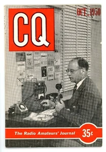 CQ The Radio Amateur's Journal Vol. Revista radioaficionado 6/nº 10 de octubre de 1950 - Imagen 1 de 2