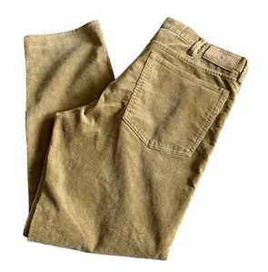 Polo Ralph Lauren Varick Slim Straight Sand Surf Gold Corduroy Pants Men’s 38/30 - Picture 1 of 13