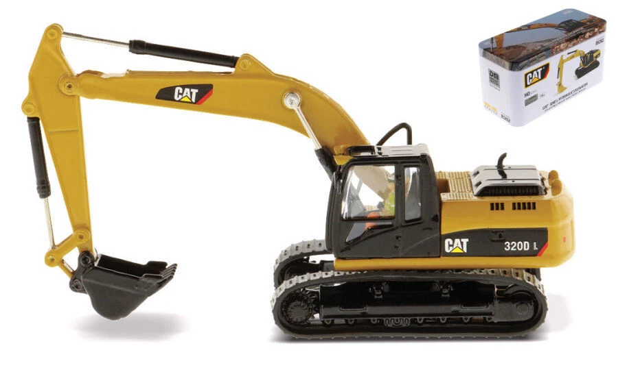 Modellino ESCAVATORE Diecast Master CAT 320D HYDRAULIC EXCAVATOR 1:87 modellismo - Immagine 1 di 1
