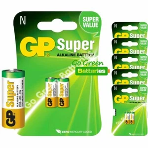 12 x GP LR1 1.5V Alkaline Batteries MN9100 N 910A E90 KN AM5 Bite Alarm Security - Picture 1 of 10