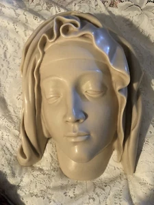 Head of the Virgin Mary Vatican Collections Metropolitan Museum Cold Cast Marble - Picture 1 of 3