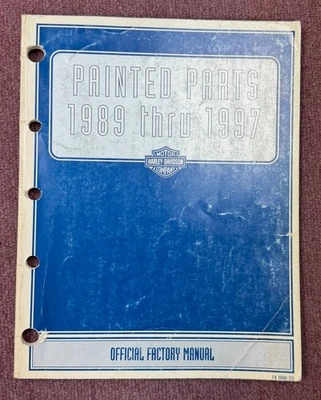 Harley-Davidson Painted Parts Catalog Official Factory Manual Foto 1 de 4