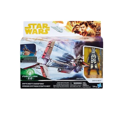 Star Wars Force Link 2.0 Enfys Nest Action Figure and Swoop Bike - Image 1 of 2
