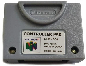Nintendo 64 Memory Card Pak Controller Pack 256KB - Nuevo reemplazo para NUS-004 - Imagen 1 de 3