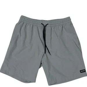 Volcom Men’s Hybrid Shorts Gray Logo Drawstring L  - Picture 1 of 7