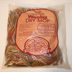 Vintage STANLEY HOME PRODUCTS Wollux Dry Mop Head, New - Picture 1 of 6