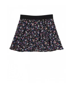 Justice Girls Floral Glitter Skater Mini Skirt - Picture 1 of 2