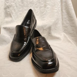 NEU DV Dolce Vita Fran Halbschuhe schwarz klobig eckige Zehenpartie Academia adrett 9,5 Damen - Bild 1 von 6