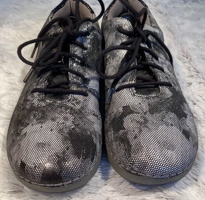 Alegria туфли кроссовки серый/черный кожаный женщин размер 40 (США 9) - D0940 - Изображение 1 из 4