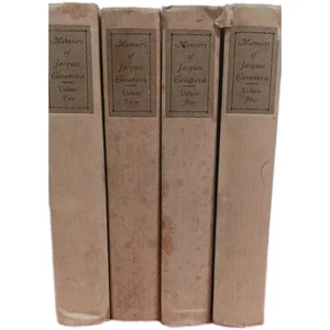 Memoirs of Jacques Casanova 4 Volume Set  by Jacques Casanova - Imagen 1 de 17