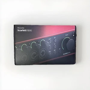 Focusrite Scarlett 18i16 4G 4th Gen USB Audio Interface with 18 In and 16 Out - Picture 1 of 1