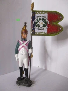 HACHETTE 1/32 FIGURINE 43 PORTE DRAPEAU EMPIRE 14è Rgt DE DRAGONS NAPOLEON - Imagen 1 de 1