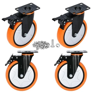 6 inch Heavy Duty Casters Load 2800lbs,Perfect Design Structure in Lockable B... - Picture 1 of 1