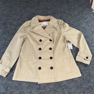 ST. JOHN'S BAY Pea Coat Gr. XL Jacke beige zweireihig - Bild 1 von 6