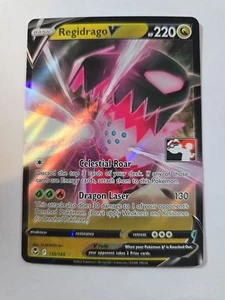 Regidrago V 135/195 - Prize Pack Series Stamped Holo Ultra Rare Near Mint - Picture 1 of 2
