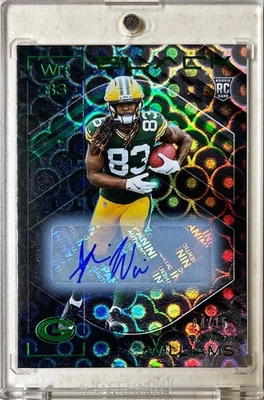 2025 Panini Black Savion Williams Green Rookie Auto /15 Packers SSP RARE RC - Image 1 of 4
