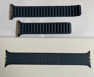 Bracelet magnétique Apple Watch - Bleu 45 mm - Photo 1/5